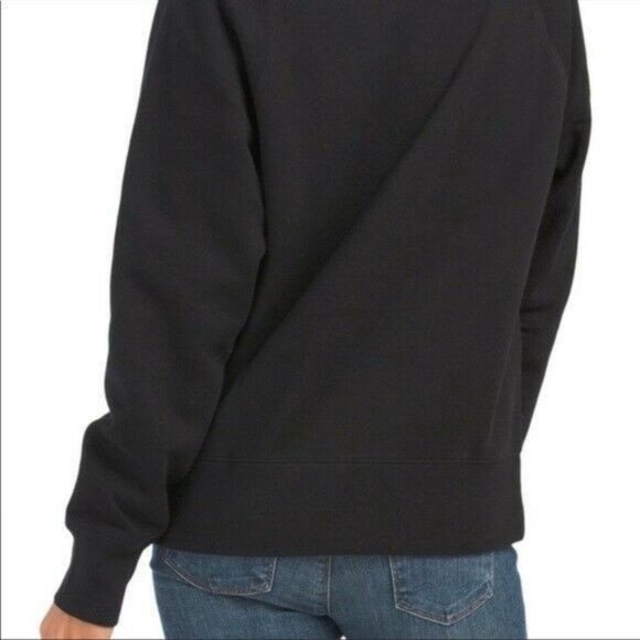 NEW Zadig & Voltaire Women's Size M Upper Rock & Roll Rhinestone Sweatshirt - Picture 2 of 8